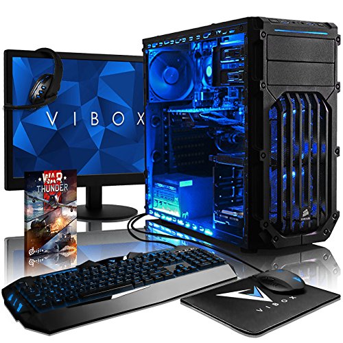 VIBOX Killstreak GLR750T-267 Gaming PC Ordenador de sobremesa con Cup n de Juego 22 HD Monitor 4 0GHz Threadripper 8-Core GeForce GTX 1050 Ti 16GB DDR4 RAM 2TB HDD Sin OS VIBOX Killstreak GLR750T-267 Gaming PC Ordenador de sobremesa con Cup n de Juego 22 HD Monitor 4 0GHz Threadripper 8-Core GeForce GTX 1050 Ti 16GB DDR4 RAM 2TB HDD Sin OS