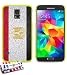 Produktbild MUZZANO Ultraflache weiche Schutzhülle SAMSUNG GALAXY S5 [Ägypten Flagge] [Gelb] STIFT und MICROFASERTUCH GRATIS - Das ULTIMATIVE, ELEGANTE UND LANGLEBIGE Schutz-Case für Ihr SAMSUNG GALAXY S5