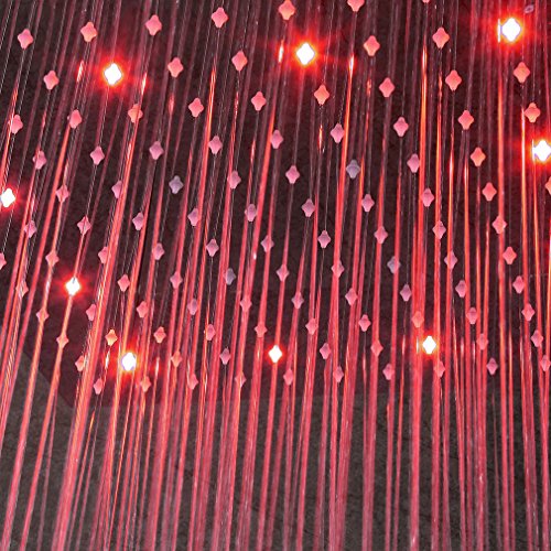 Auralum® 2Jahren Garantie 40*40cm Top Spray Festmischer Duschkopf Showerhead Regendusche Regenbrause die Beleuchtungsanlage für Badezimmer-Installation Dusche Quadrat-LED Dusche mit regen Effekt in Variablen Farben Edelstahl (Chrom) - 6