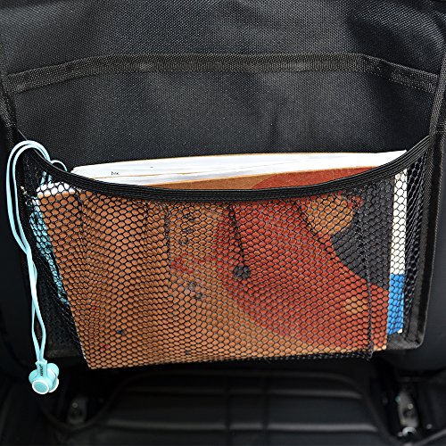 EarthSafe® Auto-Rücksitz Organizer iPad-Halter-Beutel Hängen, Muss Reisen Straßen Haben Reise-Zubehör und Kinder Spielzeug-Speicher - 5