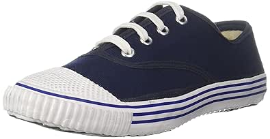 paragon white canvas shoes