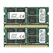 Produktbild Kingston KVR13S9K2/16 Arbeitsspeicher 16GB (DDR3 Non-ECC CL9 SODIMM Kit, 204-pin 1.5V)