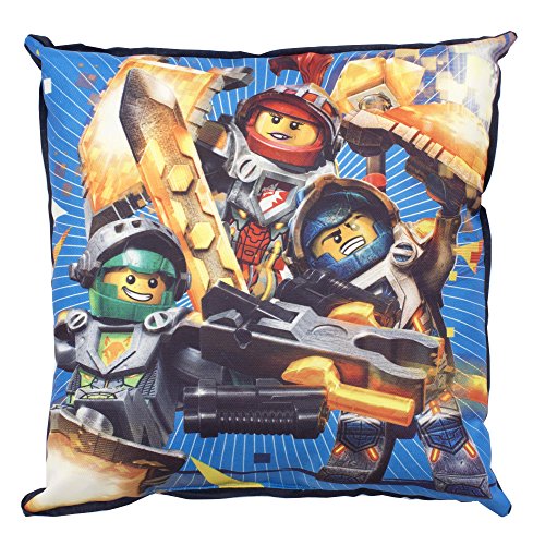 Lego Kissen Nexo Ritter Power, quadratisch, Polyester, mehrfarbig