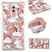 Produktbild Hülle für Huawei MATE10 PRO Glänzende Flüssigkeit, XINYIYI Bunte 3D Starre Kunststoff Starre Designs Kristall Luxus Wasserdichte Sands Wasserdurchfluss Deckel Liquid Glitter Bling Bling Quicksand Schutzhülle für Huawei MATE10 PRO (Rosa Pferd)