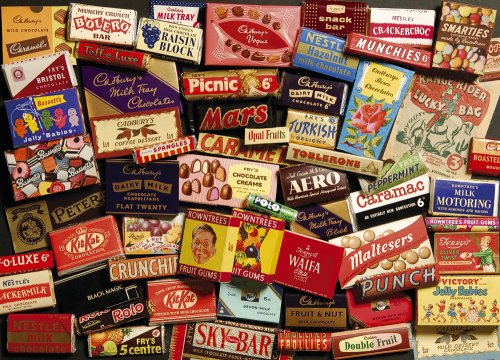 Gibsons Sweet Memories of the 1950's jigsaw puzzle. (1000 pieces)