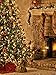 Produktbild 5 x 7 ft Weihnachten Fotografie Hintergrund faltenfrei Weihnachtsbaum und Kamin Hintergrund ftsd096