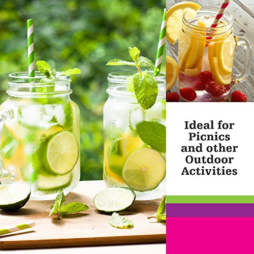 Smith’s Mason Einmach-Trinkgläser 6 Stück 454 ml mit Deckeln - 4