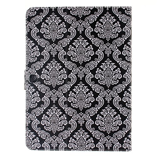 Samsung Galaxy Tab 4 10.1 Hülle,Samsung Galaxy Tab 4 10.1 SM-T530 Hardcase,Ekakashop Luxus Bunt Totem-Blume Muster Design Flip Painted PU Ledertasche Hülle im Bookstyle Folio Cover hüllen Schutzhülle Magnetic Protection Protective Handyhülle mit für Samsung Galaxy Tab 4 10.1 Hülle SM-T530 SM-T535 Tablet + 1x Kostenlos Ständer (Farbe zufällig) - 3