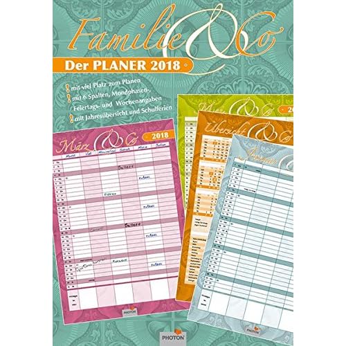 FAMILIE UND CO. Planer Kalender 2018 FAMILIE UND CO. Planer Kalender 2018
