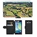 Produktbild PU Leder Wallet Case Folio Schutzhülle // M00313029 Orvieto Umbrien Italien Landschaft // Samsung Galaxy A3 SM-A300 (not fit S3)