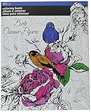 Tendencias Internacional tendencias libro para colorear Pájaros, acrílico, multicolor