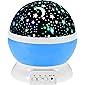Chocozone Night Light Lamp Projector, Star Light Rotating Projector, Star Projector Lamp with Colors and 360 Degree Moon…