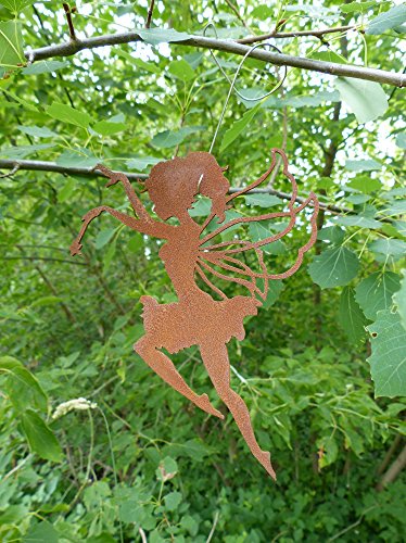 Elfe (Rostdeko) (groß) Anhänger - 2