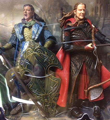 The Elves Of Middle Earth Lord Of The Rings action figure Box Set