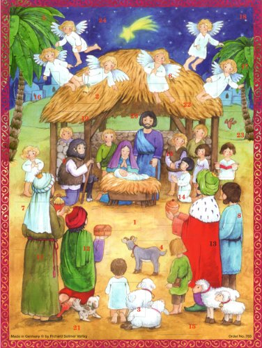 Download Sellmer Nativity Scene Advent Calendar