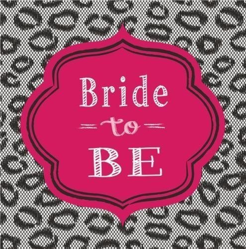 Creative Party Bridal Bash Bride To Be Paper Party Lunch Napkins (16 Pack)