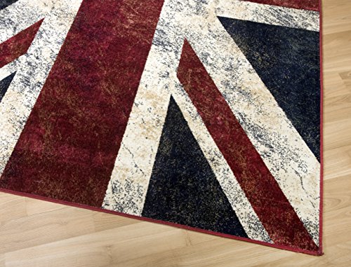 Union Jack Vintage Teppich Flagge UK (160×230 cm) - 2