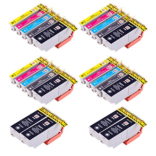PerfectPrint Compatible Tinta Cartucho Reemplazo Para Epson XP-510 XP-520 XP-600 XP-605 XP-610 XP-615 XP-620 XP-625 XP-700 XP-710 XP-720 XP-800 26XL  Negro Foto-Negro Cian Magenta Amarillo  24-Pack 