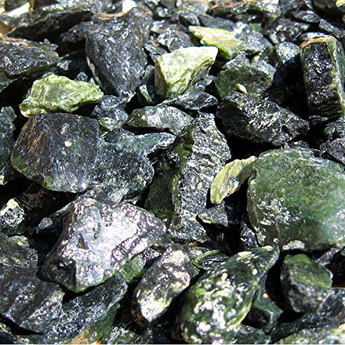 25 kg Grüner Serpentin Edel – Splitt Verde16-32 mm Garten Wege & Beet - 2