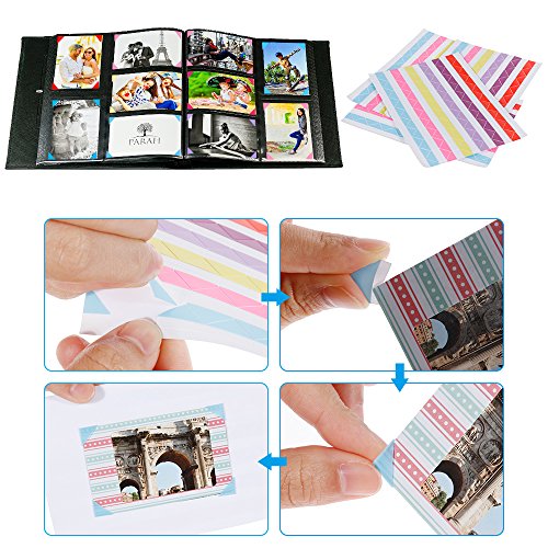 comprare on line Rovtop Fogli Colorato Gran Combo per Fujifilm Kit Accessori per Fujifilm(il Fujifilm Instax MINI 8 e 9, Mini 8+, Fuji Mini 9 rosa / blu, Mini 70, Mini 7, Mini 7s, Mini 25, Mini 90 e Mini 50s.) Instax Mini 9/8 Camera prezzo