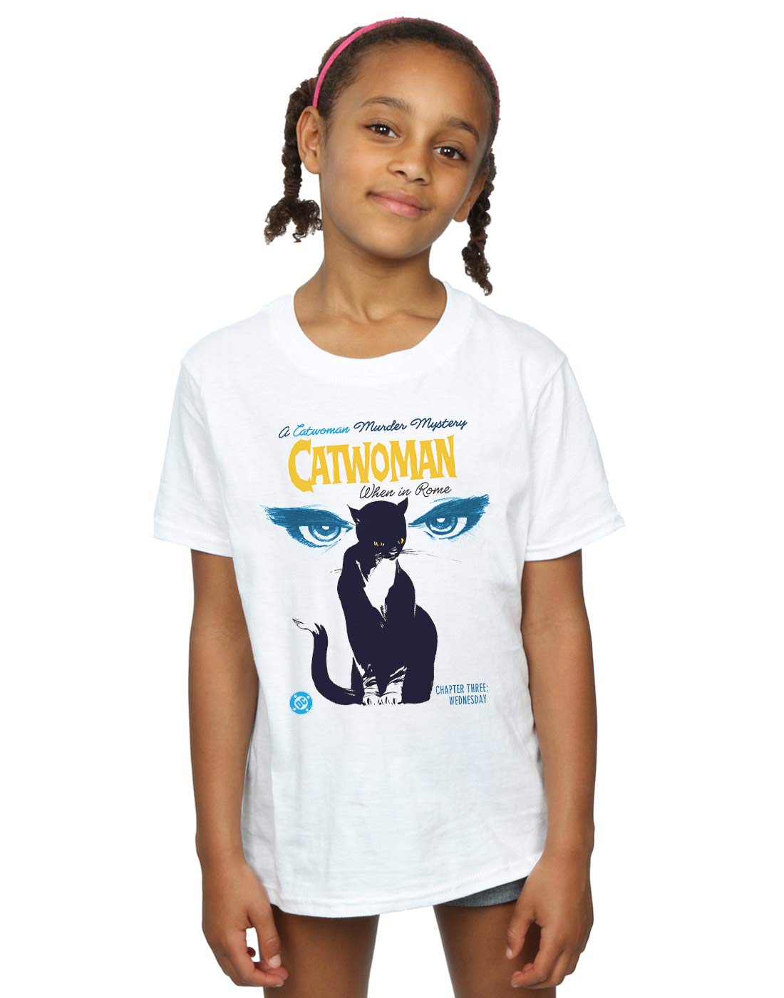 DC-Comics-Mdchen-Batman-Catwoman-When-In-Rome-T-Shirt