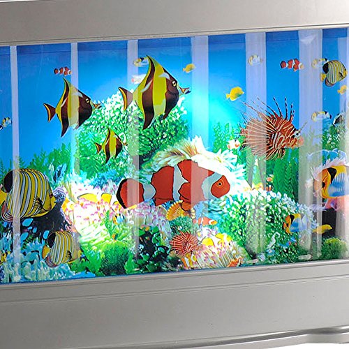 LED Kinder Zimmer Tisch Leuchte Dekorations Lampe Aquarium Fische Leuchten Direkt 85204-70 - 4