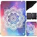 Produktbild Hülle für Kindle 8 Generation, ZXK CO® PU Leder Tasche Hülle + Hart PC Innern Schutzhülle für der Neue Amazon Kindle (8.Generation - 2016 Modell) 6 Zoll eReader Smart Case mit Auto Sleep / Wake Funktion-Sonnenblume und Satellit