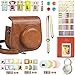 Produktbild Katia Sofortbildkamera Zubehör 10 in 1 Bundle Set für Fujifilm Mini8 Kamera - Set4-1 - Braun 2