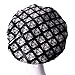 Dilly's Collections - Microfiber Shower Caps - Comfortable Adult Size- Hair Protection Bath Cap- Saves The Blow Out- Premium MICROFIBER Toweling- Seals Out the Humidity During Shower - Protects The Hair Treatment - Large Damask Shower Caps