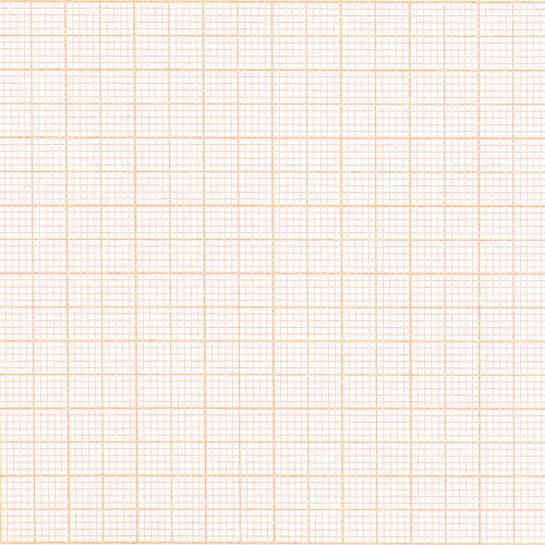 LANDRÉ 100050433 Millimeter-Block | 1 Stück | A3 | 80 g/m² | Zeichen-Papier | 20 Blatt | Kopfgeleimt | Linienfabe rot - 3