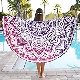 Tejido: algodón. Mandala India Hippie Gypsy Home Decor Playa Manta Mandala Algodón Yoga Mat Picnic Mantas Mantel Mantel Playa Toalla 72inch