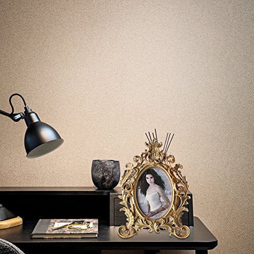 Giftgarden 10×15 antiker Bilderrahmen oval Dekorahmen - 5