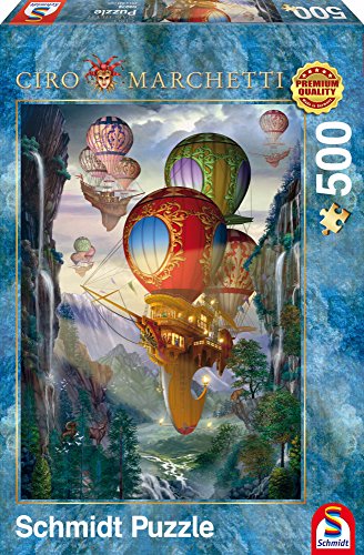 Preisvergleich Produktbild Schmidt 59274 - Ciro Marchetti, Luftschiffe, Puzzle, 500 Teile