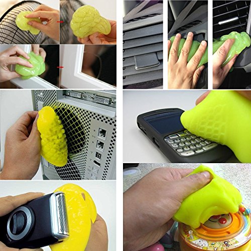 Dealglad® Universal Computer-Tastatur-Reiniger, befreit von Staub, Magic Gel (zufällige Farbe) - 8