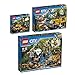 Produktbild Lego CITY 3er Set 60161 60160 60159 Dschungel-Forschungsstation + Mobiles Dschungel-Labor + Mission mit dem Dschungel-Halbkettenfahrzeug