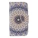 Produktbild Nancen Samsung Galaxy S4 / i9500 (5,0 Zoll) Handy Lederhülle, Flip Case Wallet Cover with Stand Function, Folio Bookstyle Handytasche Soft Silikon Bunte Muster Tasche PU Leder Slim Shell Handyhülle.