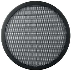 ABSOPRO Lautsprecher Gitter 8 Zoll - Schwarz Mit Schrauben