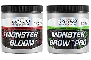 Monstruo Grotek Grow Pro + Monster Bloom Bundle (130g tamaño)