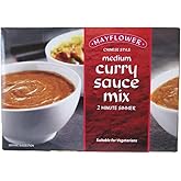 Mayflower Chinese Curry Sauce Medium 3 x 255g (Pack of 3) - Authentic Vegan-Friendly Curry Sauce for Delicious Meals - Versat