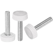 20 Manopole Zigrinate M5 X 9mm - Nere, In Plastica, Con Perno Filettato Per Serraggio Manuale - Foto 6