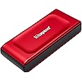 SSD Externe Kingston XS1000 1To USB 3.2 - Rouge - Portable Ultra-léger 44g
