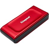 Kingston XS1000 Red 1TB USB 3.2 Gen 2 Type-C USB-A Adapt&ouml;rl&uuml; 1000/1050MB/s Taşınabilir Bellek Kırmızı - SXS1000R/1000G