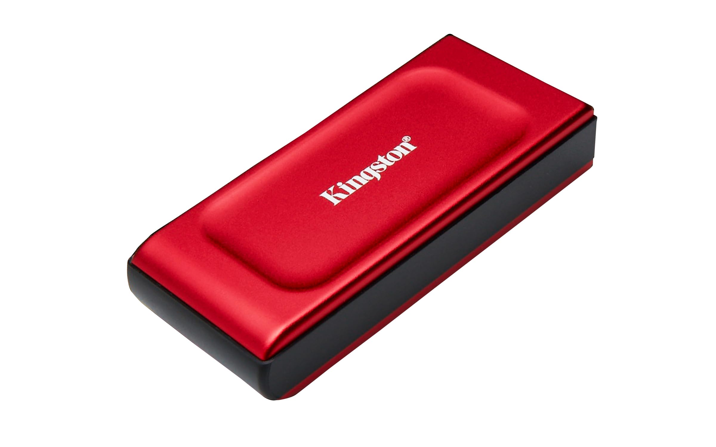 Kingston XS1000 1TB Portable SSD Red | Pocket-Sized | USB 3.2 Gen 2 | External Solid State Drive | Up to 1050MB/s | SXS1000R/1000G