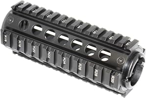 AIRSOFT SHOOTER SHOP Airsoft Softair APS CNC 155mm RIS Handguard Handschutz 4-Seiten Schienensystem Für M4 M16 AEG