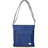 Roka London Kennington Sustainable Crossbody -Burnt Blue, M, Blu bruciato, M