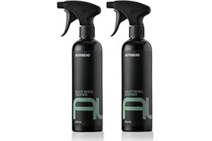 Autobead Alloy Wheel Cleaner 500ml Non Acidic Rim Cleaning Dirt Remover Spray - 2 Pack
