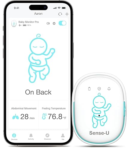 Baby Monitor Smart Bellybutton Smart Breathing Baby Monitor For
