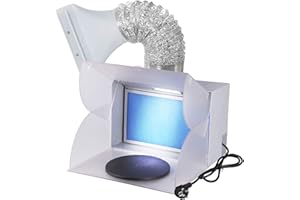 Fengda Cabina de pulverización con aerógrafo con aspiradora BD-512