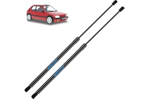 Koaudb 2X Verin de Coffre Voiture pour Peugeot 205 (1982-2002), pour Peugeot 306 (1982-2002) Verin de Coffre Verin Hydraulique Remplacer #96297367, 873155, 8731E2, 96561196