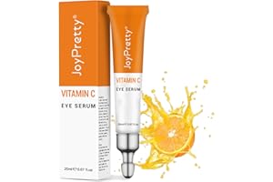 ROSARDEN Vitamin C Anti Aging Augencreme gegen Augenringe, Falten und Tränensäcke, Augenpflege Augenserum für Augenringe Entfernen, Tagespflege & Nachtpflege